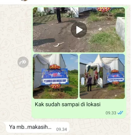 Pengiriman Karangan Bunga Cirinten